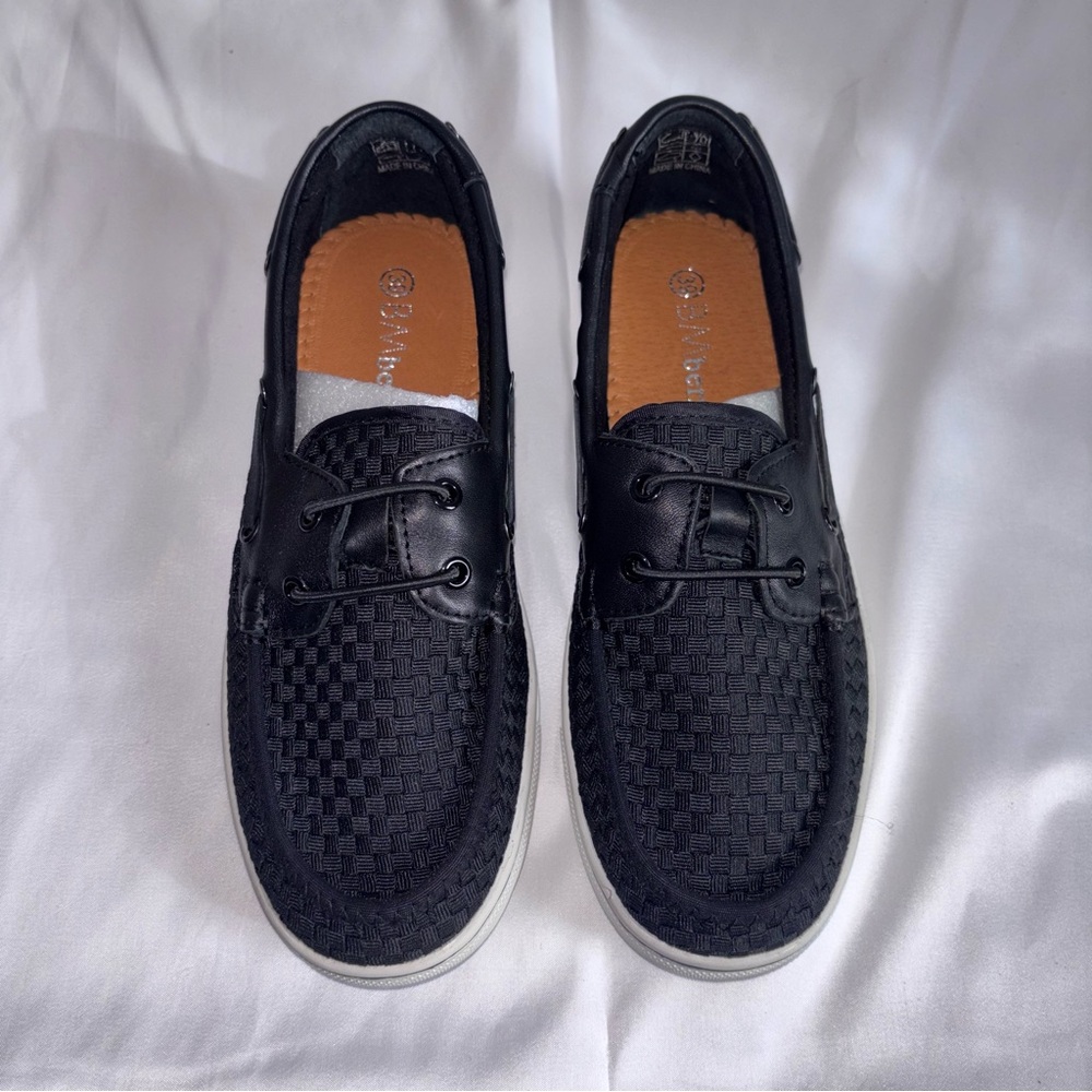 Black Casual Women's Boat Shoes